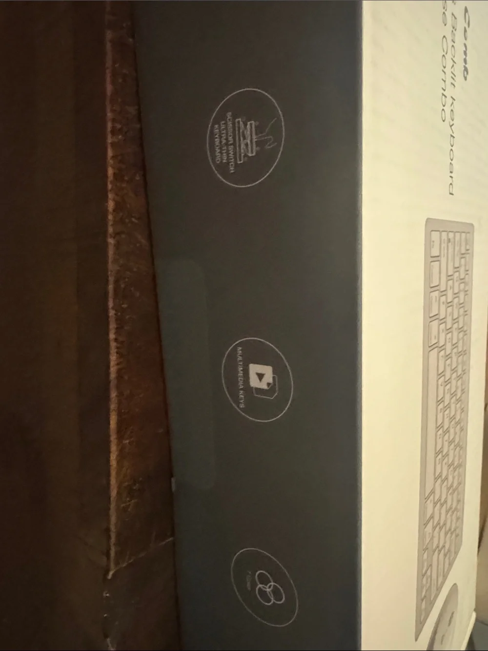 Jelly Comb Wireless Keyboard and Mouse Combo - White New in Sealed Box